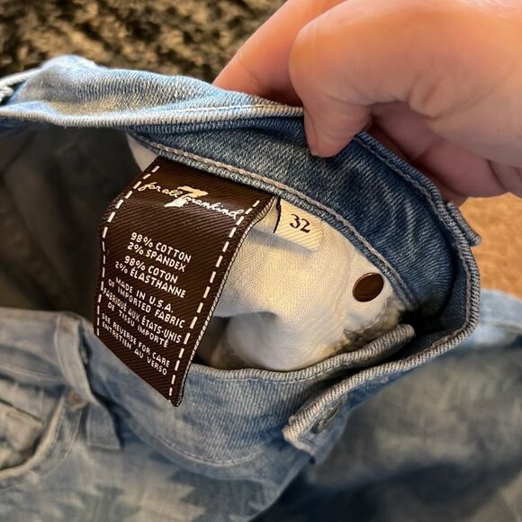 7 for all mankind Aztec skinny jeans 32 - Picture 7 of 8